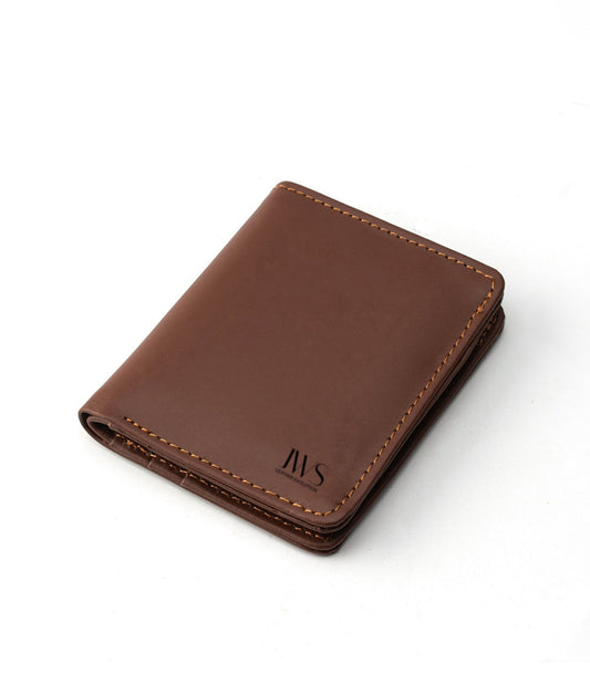 Minimus Dark Brown Leather Wallet