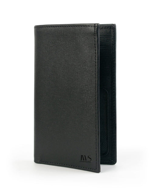 Black Saffiano Leather Long Wallet